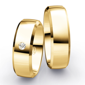 Vielsesringe Klassisk Guld 7 mm F7