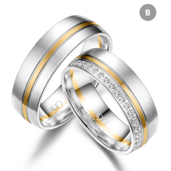 Eksklusive Vielsesringe Marry Me GB001