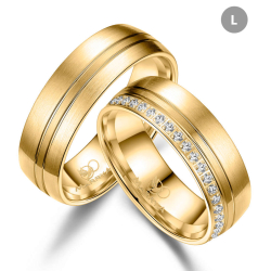 Eksklusive Vielsesringe Marry Me GB001