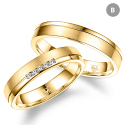 Eksklusive Vielsesringe Marry Me GB002