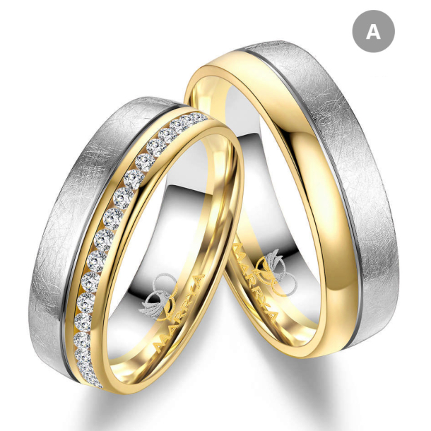 Eksklusive Vielsesringe Marry Me GB003