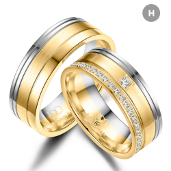 Eksklusive Vielsesringe Marry Me GB004