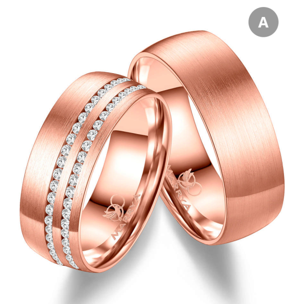 Eksklusive Vielsesringe Marry Me GB005