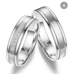 Eksklusive Vielsesringe Marry Me GB007