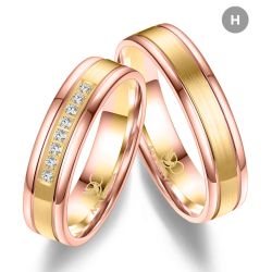 Eksklusive Vielsesringe Marry Me GB007