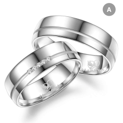 Eksklusive Vielsesringe Marry Me GB008