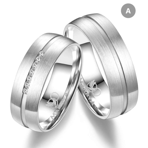 Eksklusive Vielsesringe Marry Me GB009