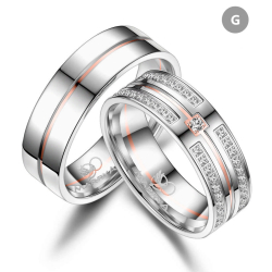 Eksklusive Vielsesringe Marry Me GB010