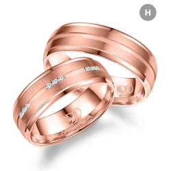 Eksklusive Vielsesringe Marry Me GB011