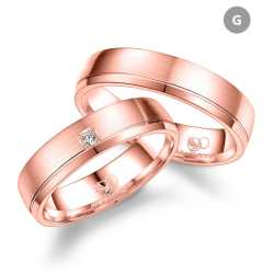 Eksklusive Vielsesringe Marry Me GB012