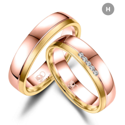 Eksklusive Vielsesringe Marry Me GB013