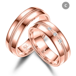 Eksklusive Vielsesringe Marry Me GB016