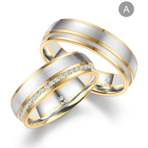 Eksklusive Vielsesringe Marry Me GB019