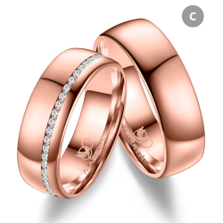 Eksklusive Vielsesringe Marry Me GB020