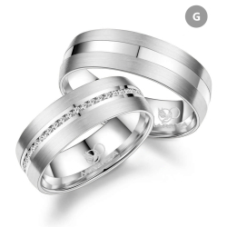 Eksklusive Vielsesringe Marry Me GB025