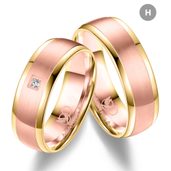 Eksklusive Vielsesringe Marry Me GB026