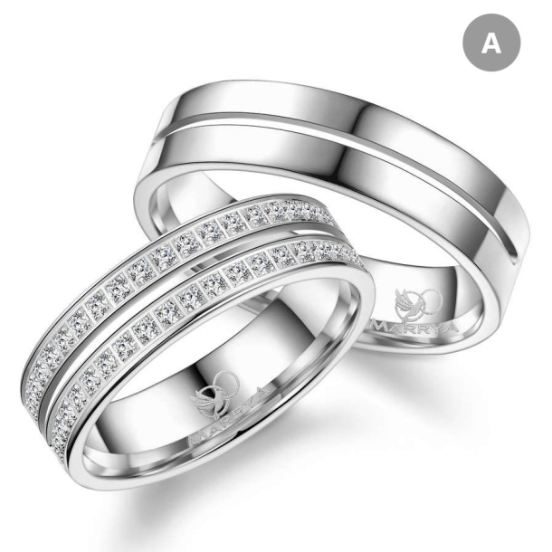 Eksklusive Vielsesringe Marry Me GB035