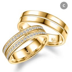 Eksklusive Vielsesringe Marry Me GB035