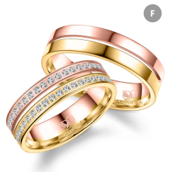 Eksklusive Vielsesringe Marry Me GB035