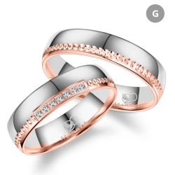 Eksklusive Vielsesringe Marry Me GB037