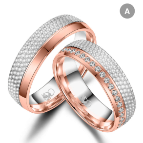 Eksklusive Vielsesringe Marry Me GB040