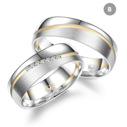 Eksklusive Vielsesringe Marry Me GB041