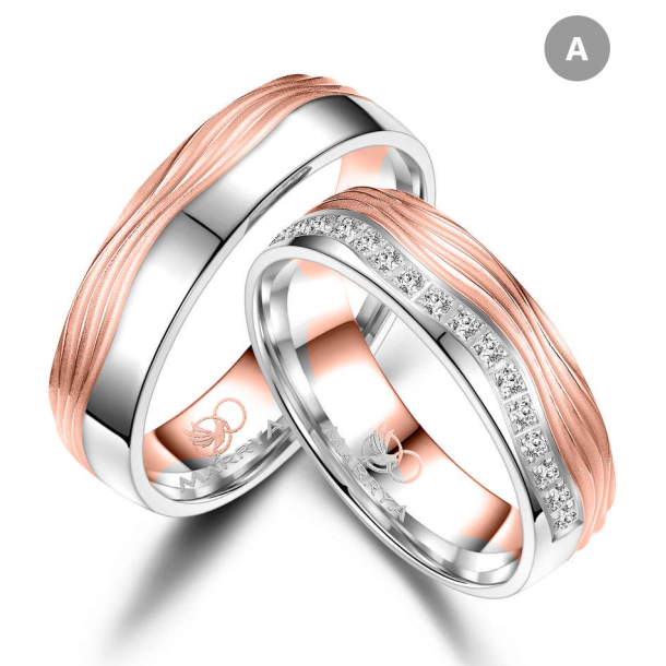 Eksklusive Vielsesringe Marry Me GB043