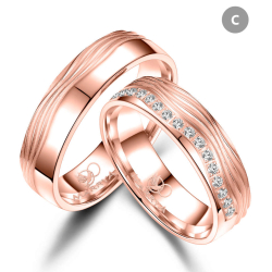 Eksklusive Vielsesringe Marry Me GB043