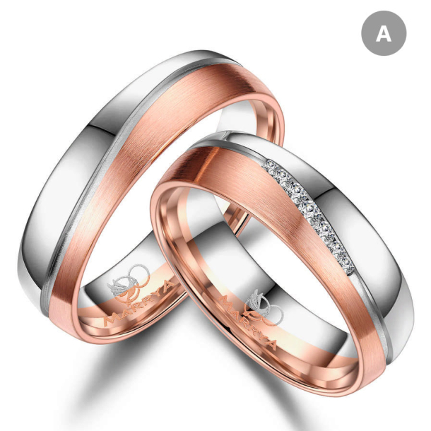 Eksklusive Vielsesringe Marry Me GB045