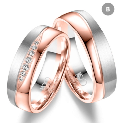 Eksklusive Vielsesringe Marry Me GB053