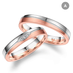 Eksklusive Vielsesringe Marry Me GB054