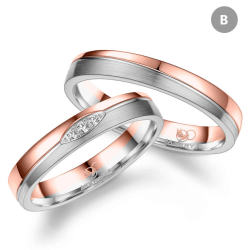 Eksklusive Vielsesringe Marry Me GB054