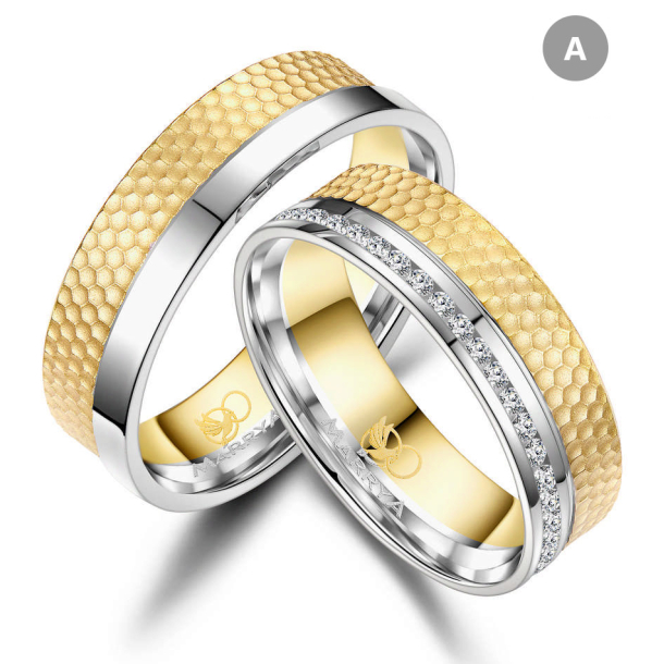 Eksklusive Vielsesringe Marry Me GB055