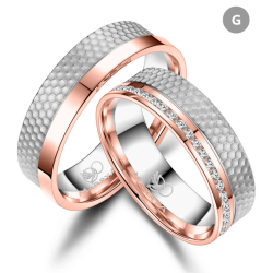 Eksklusive Vielsesringe Marry Me GB055