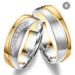 Eksklusive Vielsesringe Marry Me GB056