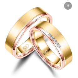 Eksklusive Vielsesringe Marry Me GB057