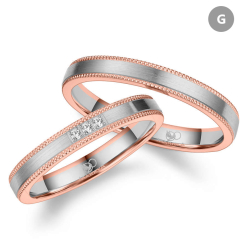 Eksklusive Vielsesringe Marry Me GB058