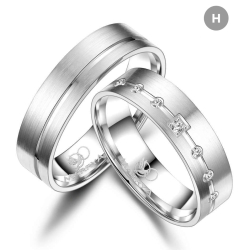 Eksklusive Vielsesringe Marry Me GB059