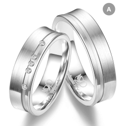 Eksklusive Vielsesringe Marry Me GB060