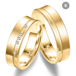 Eksklusive Vielsesringe Marry Me GB060