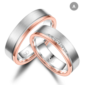 Eksklusive Vielsesringe Marry Me GB061