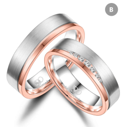 Eksklusive Vielsesringe Marry Me GB061