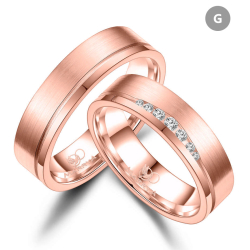 Eksklusive Vielsesringe Marry Me GB061