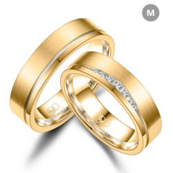 Eksklusive Vielsesringe Marry Me GB061