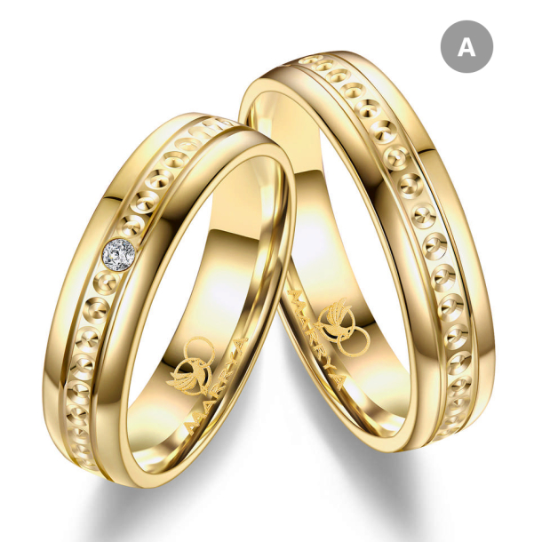 Eksklusive Vielsesringe Marry Me GB062