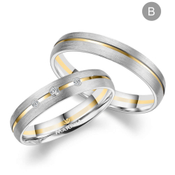 Eksklusive Vielsesringe Marry Me GB083