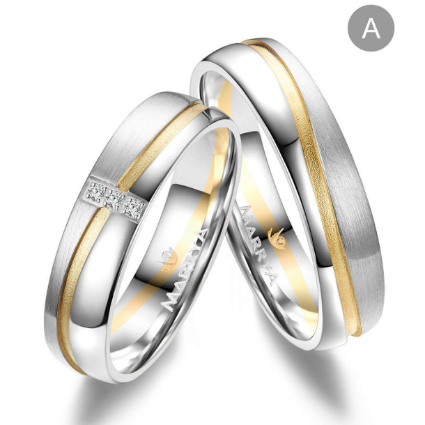 Eksklusive Vielsesringe Marry Me GB086