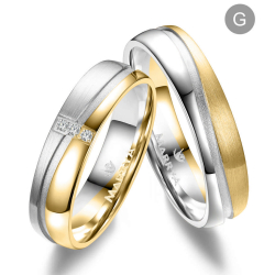 Eksklusive Vielsesringe Marry Me GB086