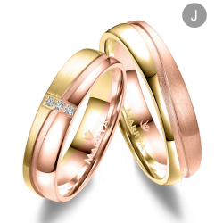 Eksklusive Vielsesringe Marry Me GB086