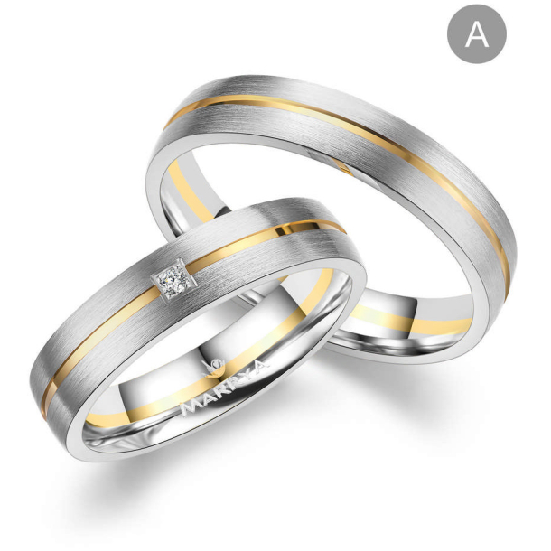 Eksklusive Vielsesringe Marry Me GB096